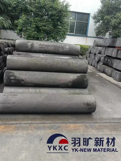 UHP600 Graphite Electrode with Nipple UHP Graphite Electrode for Eaf Arc Furnace