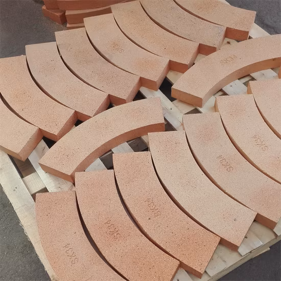 Refractory Industry High Alumina Fire Clay Brick for Cupola Furnace Boiler Round