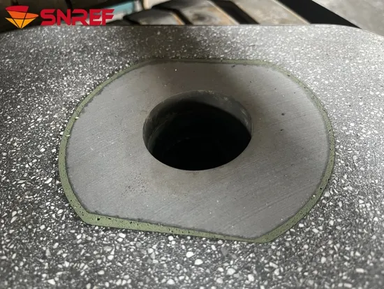 Snref CS60 Ladle Slide Gate Plate Consumable Refractory for Continuous Casting 