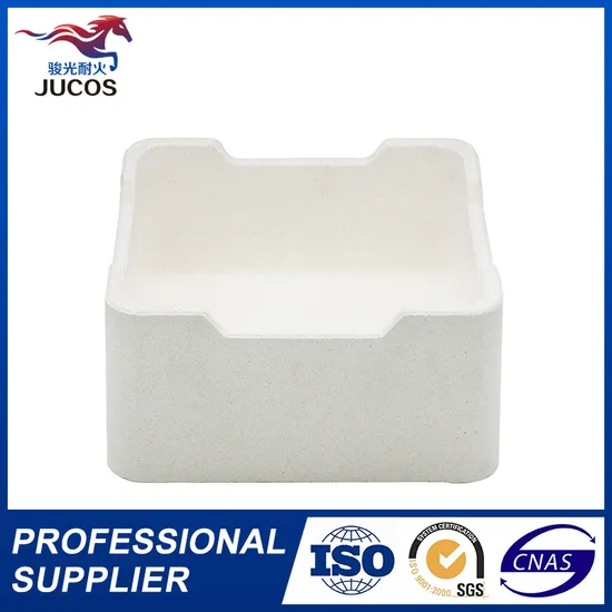 1700c High Temperature Sintered Boat Crucible Ceramic Saggar for Lnmc Calcination 