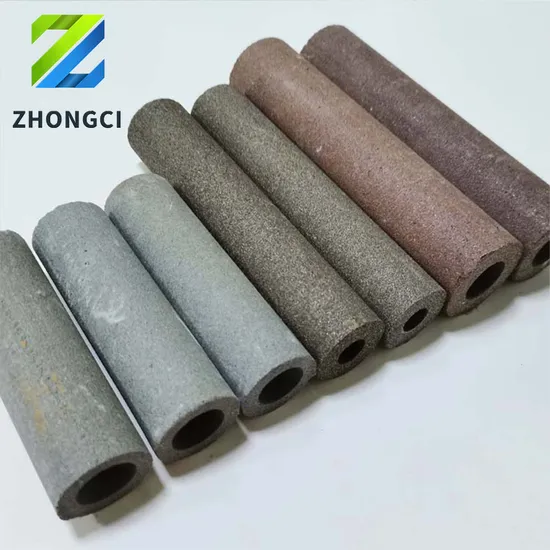 Sintered Ceramic Filter Element for Flue Gas Monitoring 