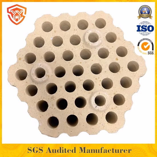Manufacturer Silica Bricks Checkered Brick for Blast Furnace Hot Blast Stove