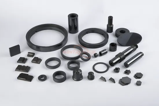 High Mechanical Strength Silicon Carbide Ceramic Axis 