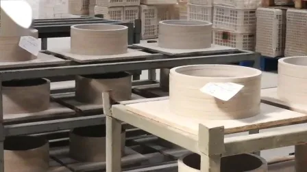 High Alumina Customized Ceramics Pipe Tube as Wear Resistant Material 