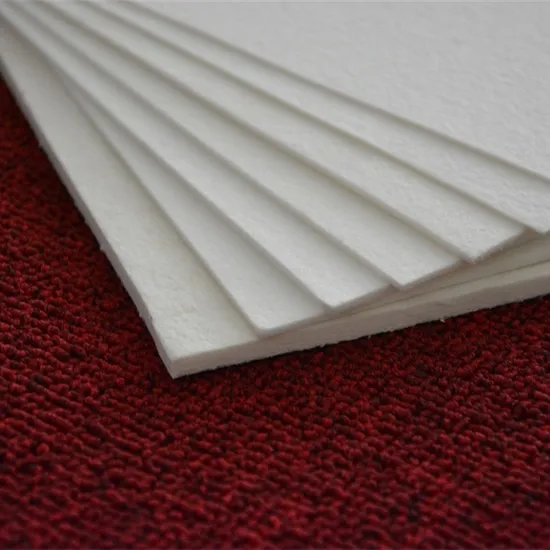 High Alumina Refractory Ceramic Fiber Board 1600c 1700c 1800c 1900c Manufacturer Thermal Insulation Material Slab Insulation Building Material 