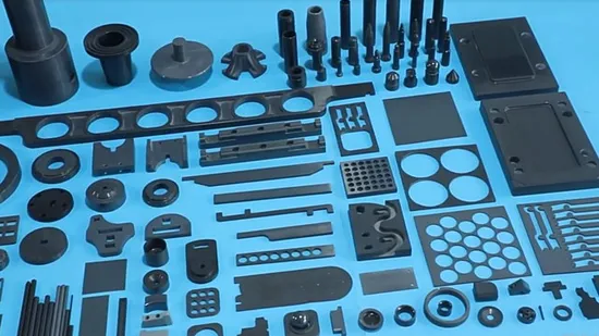 Black Diamond Sic Ceramic Silicon Carbide Ceramic Parts 