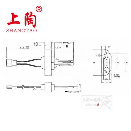 Silicon Carbide Sic Ceramic Heater for Wood Pellet Burner Ignition 767A 