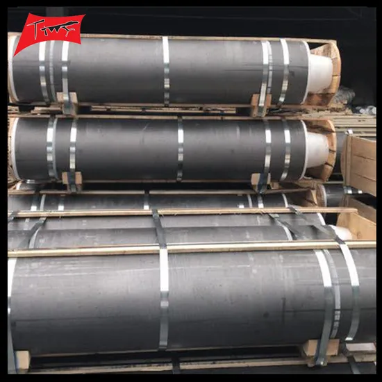 Graphite Products Carbon Electrode UHP/HP/RP Dia 350mm Graphite Electrode with Nipple for Lf or Eaf 