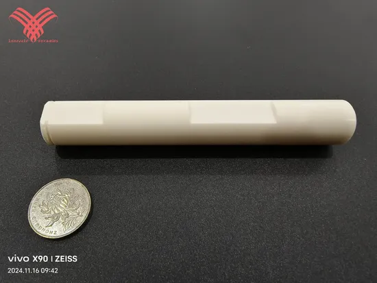 Widely Used Pressure Free Sintered Silicon Carbide Alumina Ceramic Rod Ceramic Shaft 